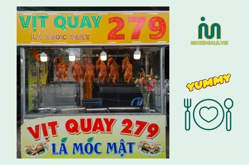 Quán vịt quay lá móc mật 279