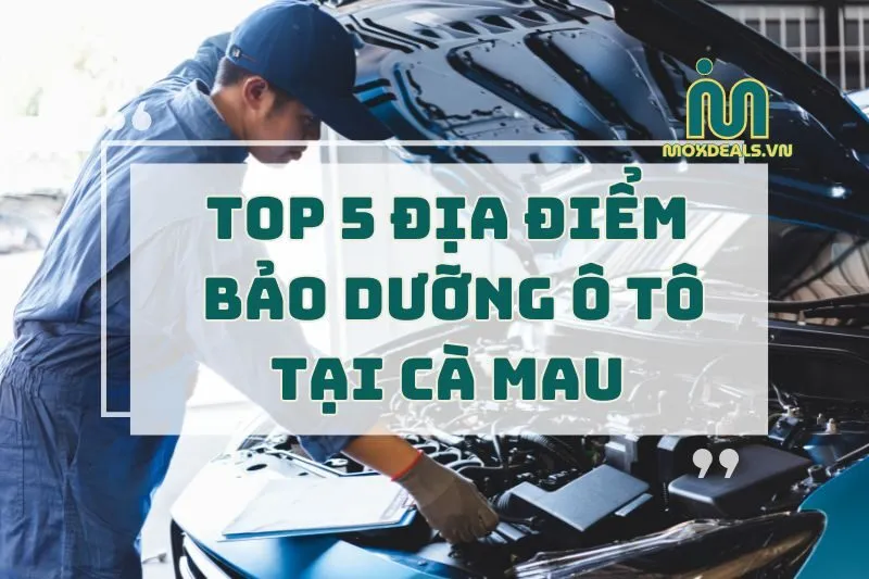 top 5 địa điểm bảo dưỡng ô tô tại cà mau