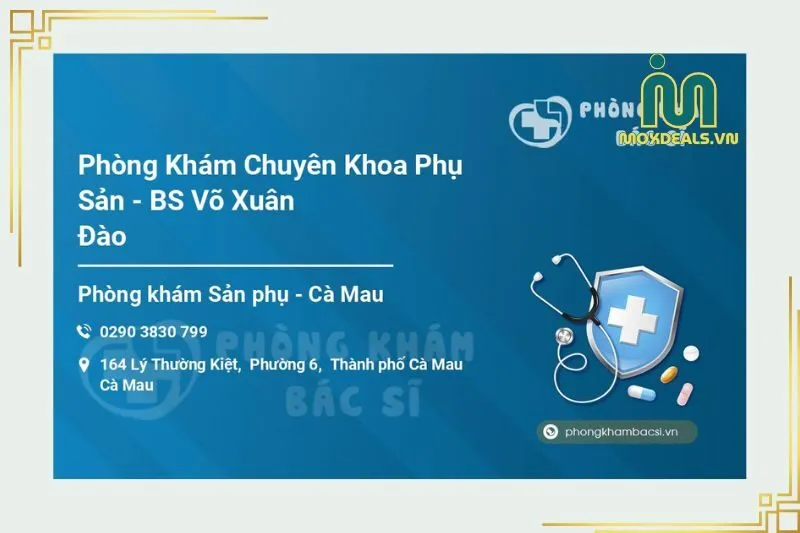 Phòng Khám Sản Phụ Khoa – Bác Sĩ Võ Xuân Đào